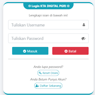 Register PGRI Kab. Pacitan - Persatuan Guru Republik Indonesia Cabang Kab. Pacitan